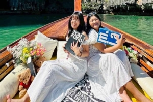 Phuket : sortie en bateau à longue queue privé dans la baie de Phang Nga