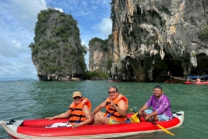 Phuket : sortie en bateau à longue queue privé dans la baie de Phang Nga