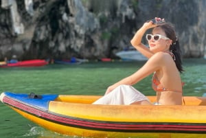 Phuket: Excursão à ilha de James Bond e canoa marítima com almoço