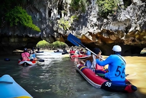 Phuket: Excursão à ilha de James Bond e canoa marítima com almoço