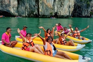 Phuket: Excursão à ilha de James Bond e canoa marítima com almoço