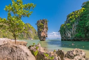 Phuket: Excursão à ilha de James Bond e canoa marítima com almoço