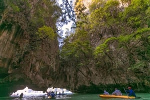 Phuket: Excursão à ilha de James Bond e canoa marítima com almoço