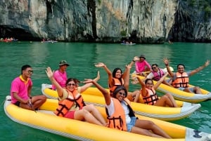 Phuket: Excursão à ilha de James Bond e canoa marítima com almoço