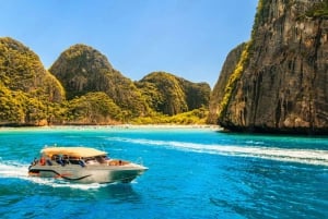 Phuket: Phi Phi ja Khai Island Speedboat tai katamaraanikierros.