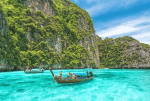 Phuket : Excursion d'une journée à Phi Phi et Bamboo Island avec déjeuner buffet
