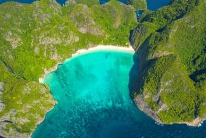 Phuket : Excursion d'une journée à Phi Phi et Bamboo Island avec déjeuner buffet