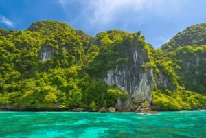 Phuket: Wycieczka 1-dniowa Phi Phi & Bamboo Island z lunchem w formie bufetu