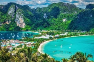 Phuket: Snorkel en las islas Phi Phi y Bambú en lancha rápida