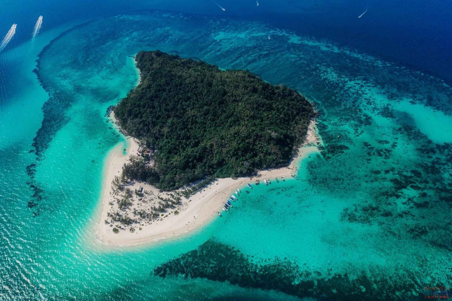 푸켓: 프리미엄 스피드 카타마란으로 즐기는 피피섬, 대나무섬 & 마이톤섬 투어