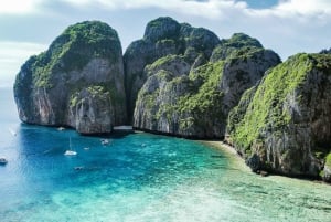 Phuket: Phi Phi, Bamboo y Maithon en catamarán Premium Speed