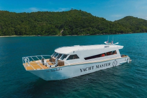 Phuket: Phi Phi, Bamboo y Maithon en catamarán Premium Speed