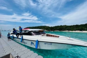 Phuket : Excursion d'une journée aux îles Phi Phi et à la baie de Maya avec déjeuner