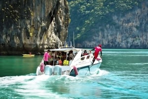 푸켓 피피섬, 뱀부 아일랜드 및 필레 라군 여행