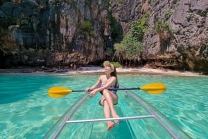 Phuket : Excursion d'une journée aux îles Phi Phi en catamaran rapide