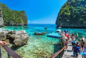 Phuket : excursion premium d'une journée aux îles Phi Phi et à l'île de Khai