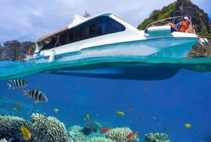 Phuket: Phi Phi ja Khai Island Speedboat tai katamaraanikierros.