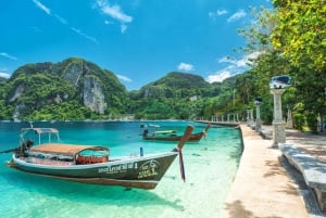 Phuket: Phi Phi ja Khai Island Speedboat tai katamaraanikierros.