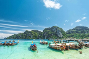 Phuket: Phi Phi ja Khai Island Speedboat tai katamaraanikierros.