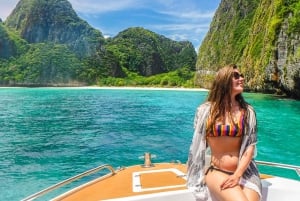 Phuket: Privat dagsutflykt till Phi Phi och Khaiöarna