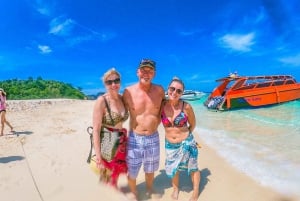 Phuket: Prywatna jednodniowa wycieczka na wyspy Phi Phi i Khai
