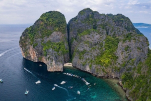Phuket: Phi Phi Khai tai Maiton Island pikaveneellä/katamaraanilla
