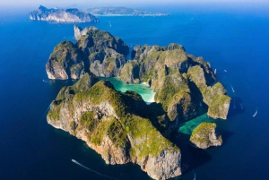 Phuket: Phi Phi Khai tai Maiton Island pikaveneellä/katamaraanilla