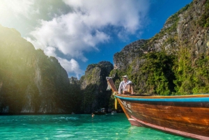 Phuket: Phi Phi Khai tai Maiton Island pikaveneellä/katamaraanilla