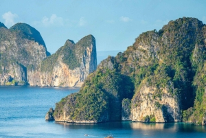 Phuket: Phi Phi Khai tai Maiton Island pikaveneellä/katamaraanilla
