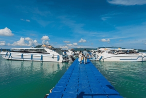 Phuket: Phi Phi Khai tai Maiton Island pikaveneellä/katamaraanilla