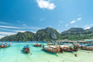 Phuket: Phi Phi Khai tai Maiton Island pikaveneellä/katamaraanilla