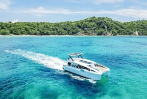 Phuket: Phi Phi & Maithon Island Day Trip by Power Catamaran
