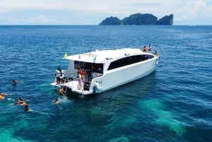 Phuket: Phi Phi, Maya og Khai eller Bamboo Island med katamaran