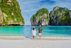 Phuket: Phi Phi, Maya og Khai eller Bamboo Island med katamaran