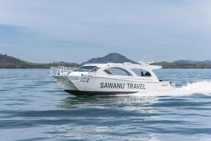 Phuket: Phi Phi, Maya og Bamboo med premium hurtigkatamaran