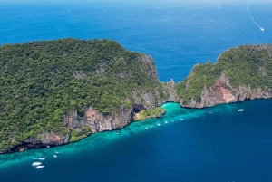 Phuket: Phi Phi, Maya og Bamboo med premium hurtigkatamaran