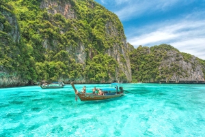 Phuket: Phi Phi, Maya og Bamboo med premium hurtigkatamaran
