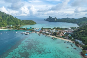 Phuket: Phi Phi, Maya og Bamboo med premium hurtigkatamaran