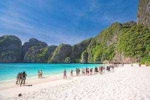 Phuket: Phi Phi, Maya og Bamboo med premium hurtigkatamaran