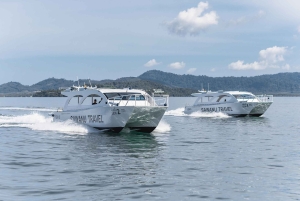 Phuket: Phi Phi, Maya og Bamboo med premium hurtigkatamaran