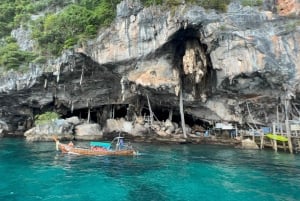 Phuket: Phi Phi Maya Bamboo Island med snabb katamaran