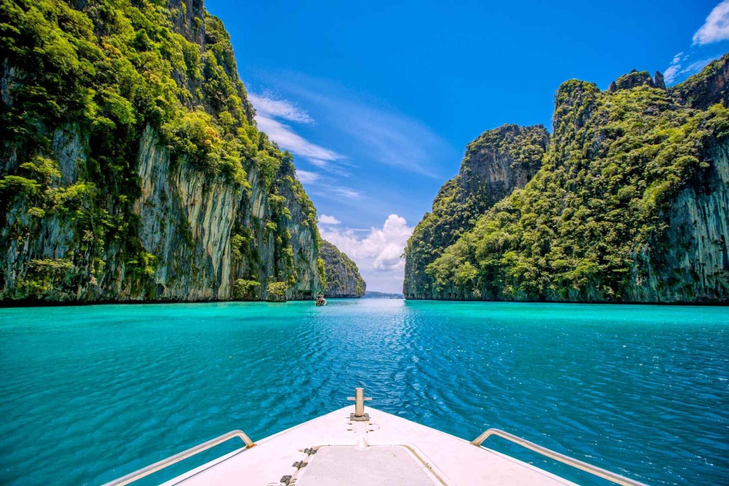 Phuket: Bamboo Island e Phi Phi Islands in catamarano veloce