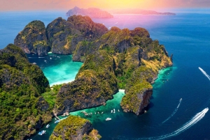 푸켓; 피피, 마야 베이, 뱀부 또는 카이 섬 스피드 보트