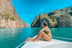 Phuket : Excursion d'une journée à Phi Phi et Bamboo Island avec déjeuner buffet