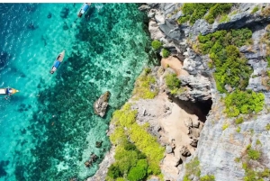 푸켓 피피, 마야, 카이 또는 마이톤 또는 뱀부 아일랜드 투어