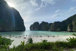 Phuket: Phi Phi, Maya, Koh Khai Tagestour mit dem Speed-Katamaran