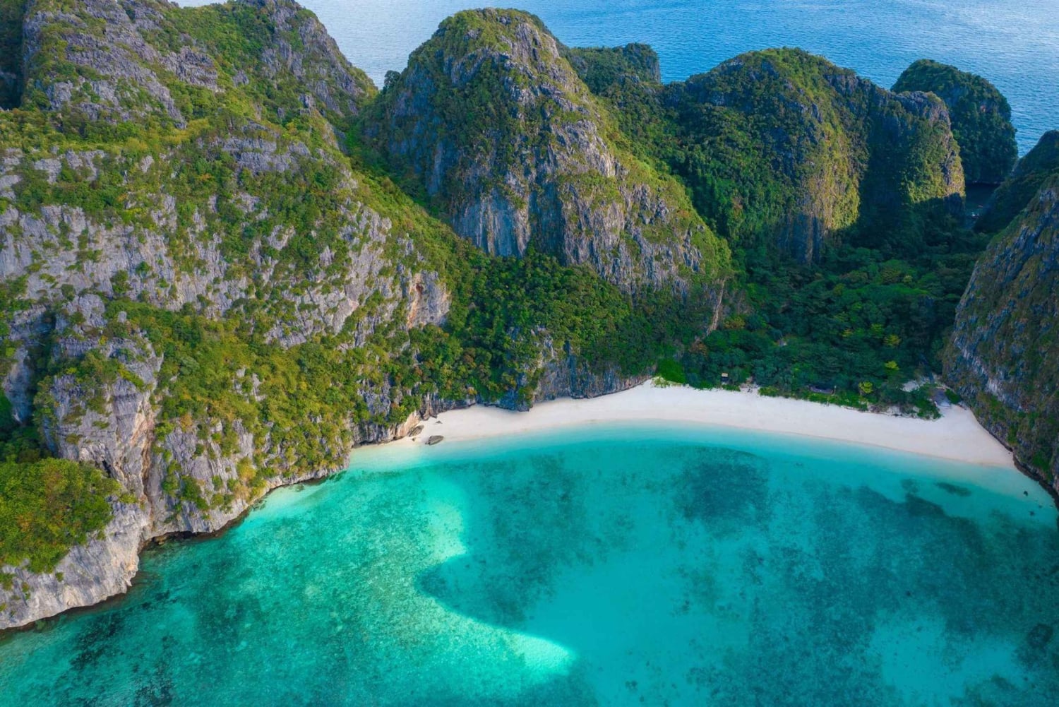 Phuket: Phi Phi Pileh Lagoon Bamboo Island med Speed Boat