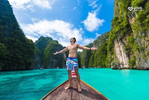 Phuket: Phi Phi Pileh Lagoon Bamboo Island by Speed Boat