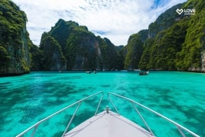 Phuket: Phi Phi Pileh Lagoon Bamboo Island med Speed Boat