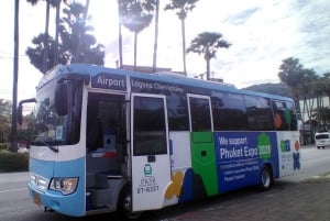 Phuket: Transfer autobusem z lotniska Phuket z/na plażę Karon